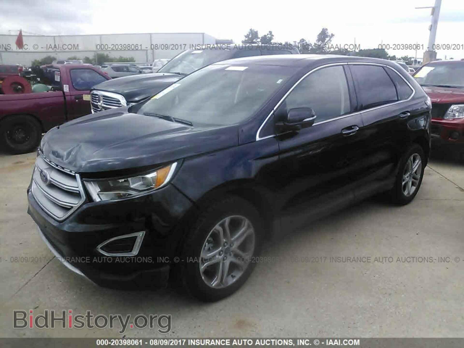 2017 Ford Edge - VIN: 2FMPK4K94HBC03717 - Фото 2