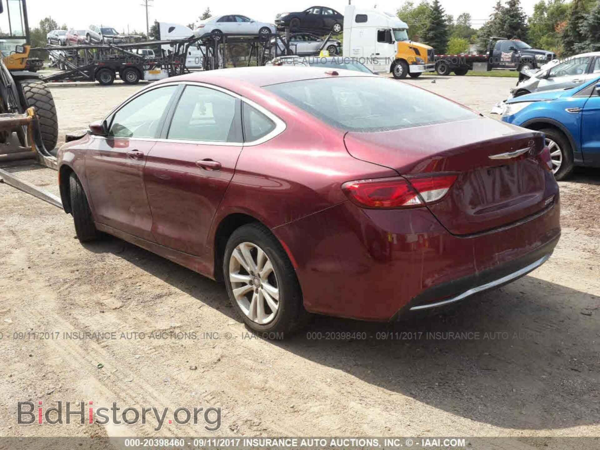 2015 Chrysler 200 - VIN: 1C3CCCAB7FN758598 - Фото 3