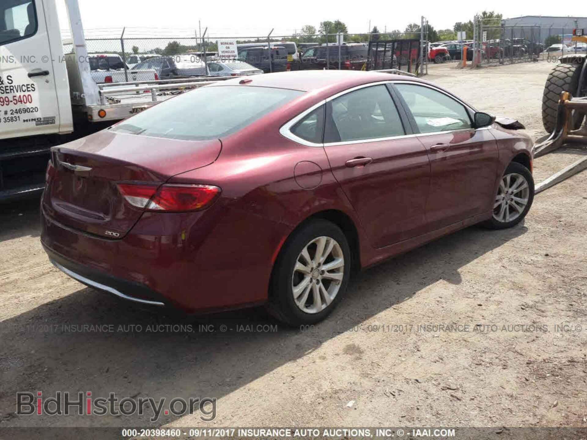 2015 Chrysler 200 - VIN: 1C3CCCAB7FN758598 - Фото 4