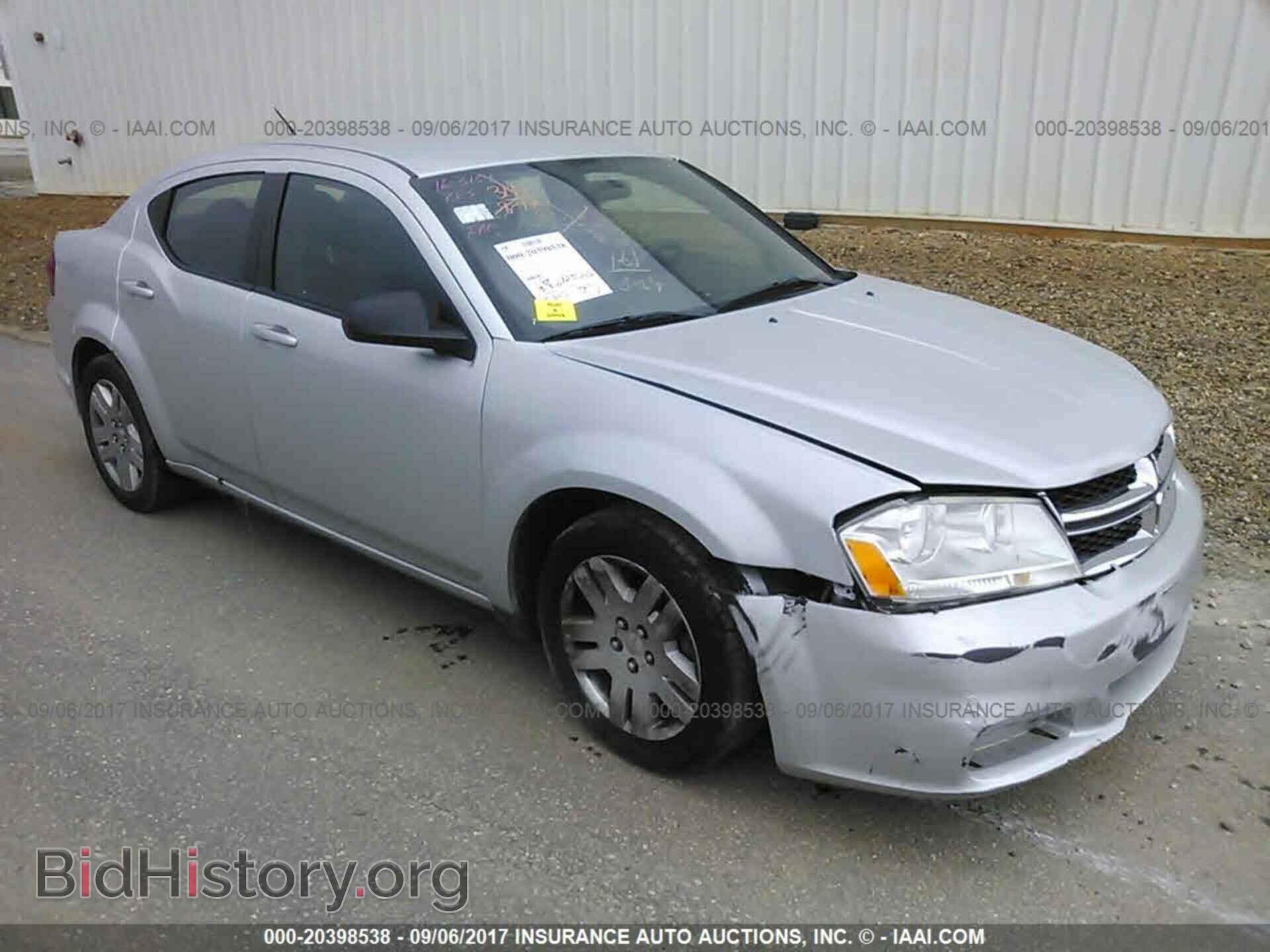 Фотография 1B3BD4FB2BN624855 - Dodge Avenger 2011