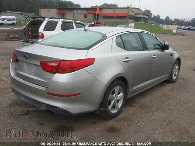 2014 Kia Optima - VIN: KNAGM4A77E5485671 - Photo 4