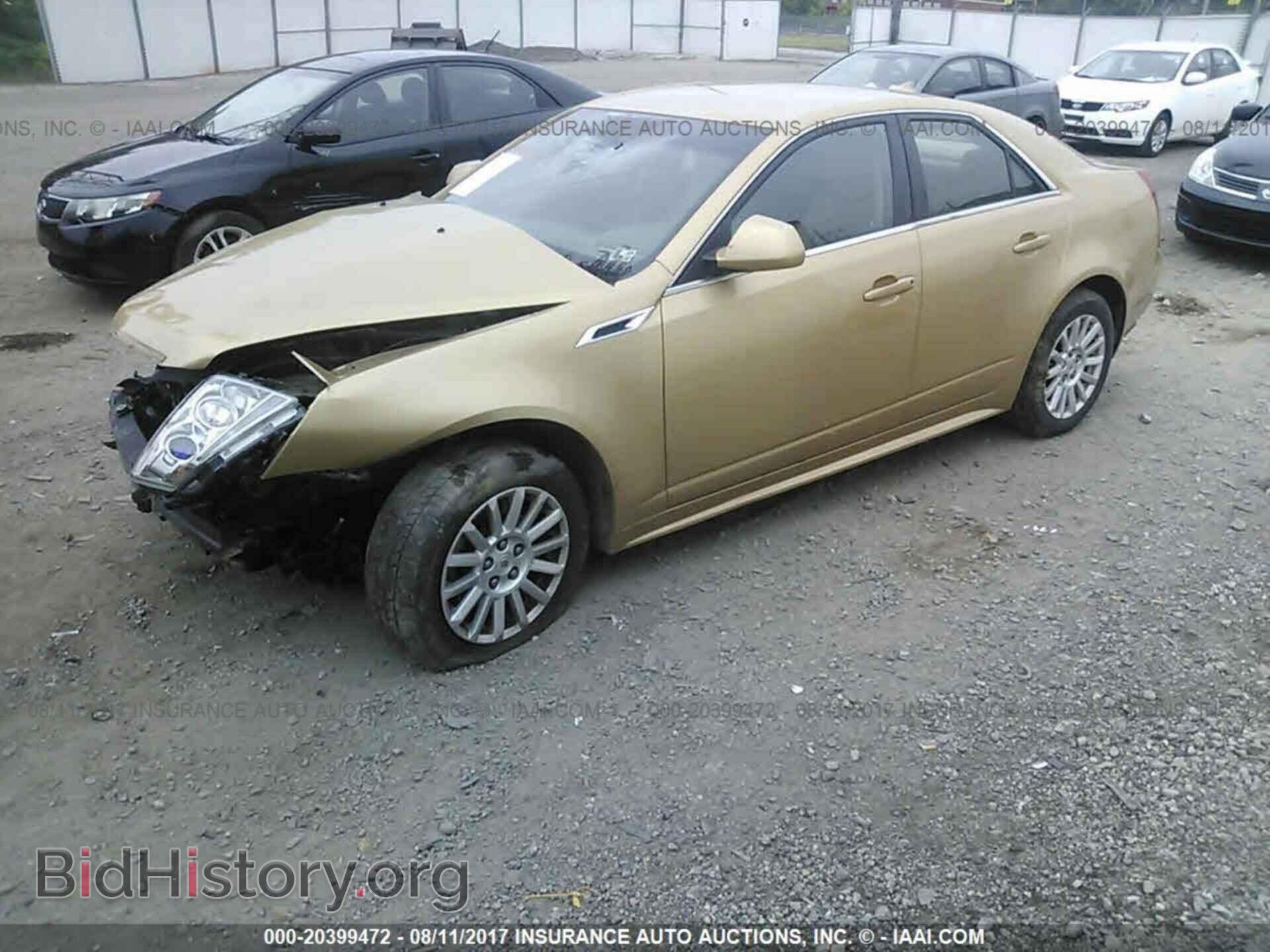 2013 Cadillac Cts - VIN: 1G6DG5E50D0143148 - Фото 2
