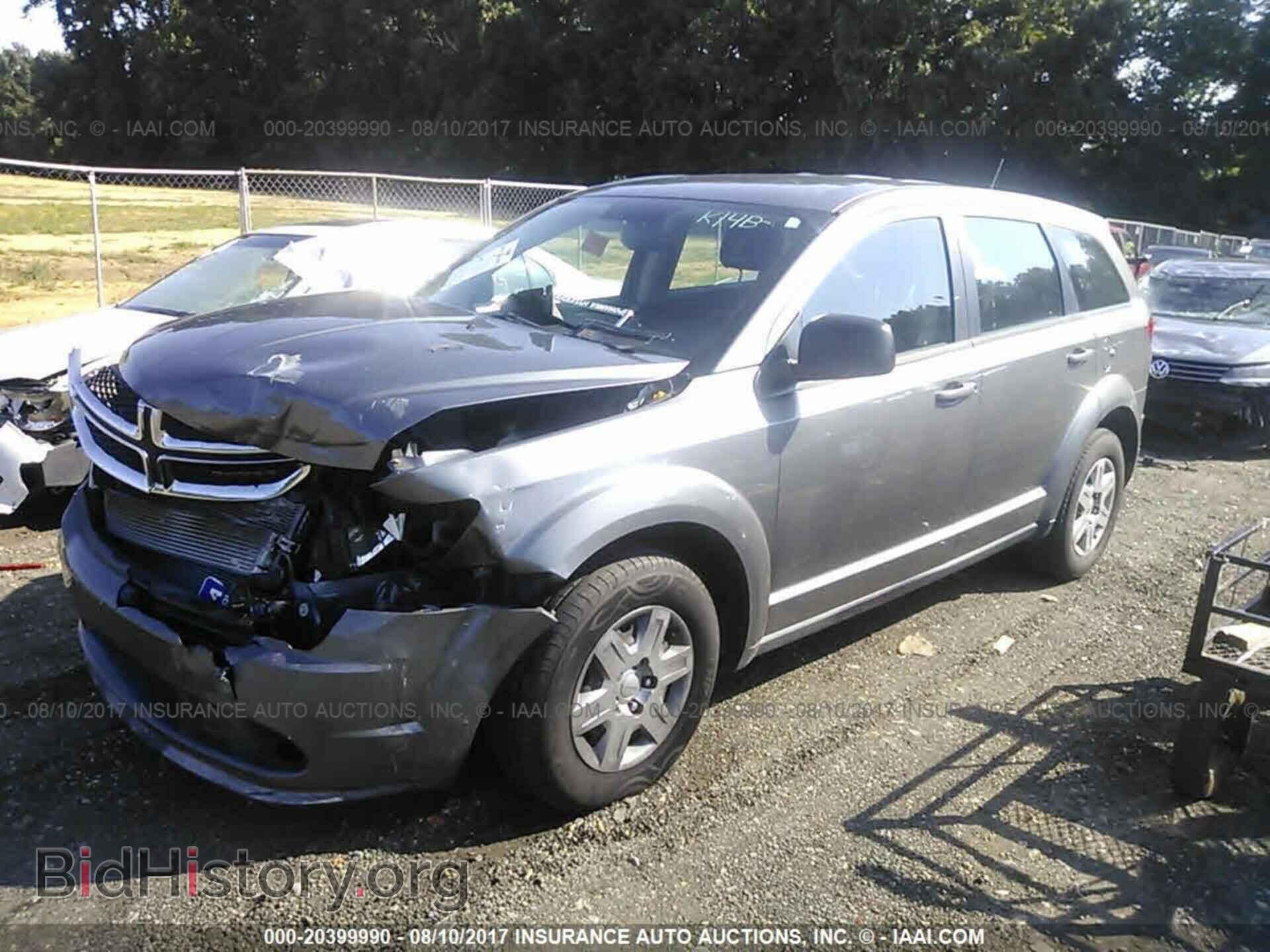 2012 Dodge Journey - VIN: 3C4PDCAB6CT349871 - Фото 2