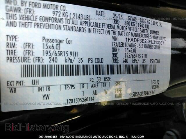 2015 Ford Focus - VIN: 1FADP3E23FL313937 - Фото 9