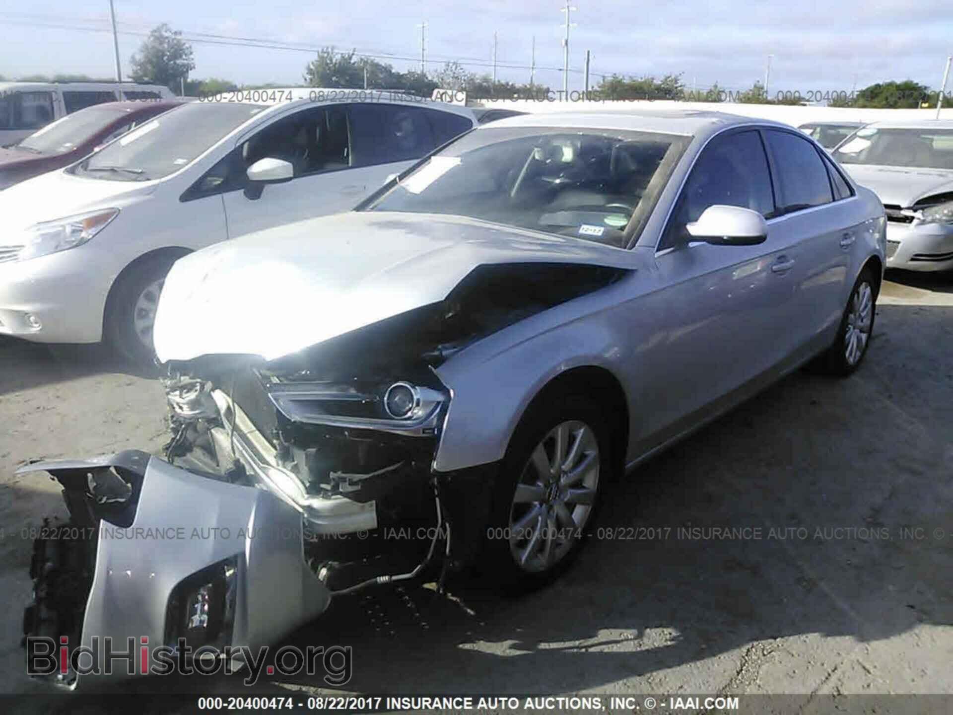 2013 Audi A4 - VIN: WAUBFAFL8DN044560 - Photo 2