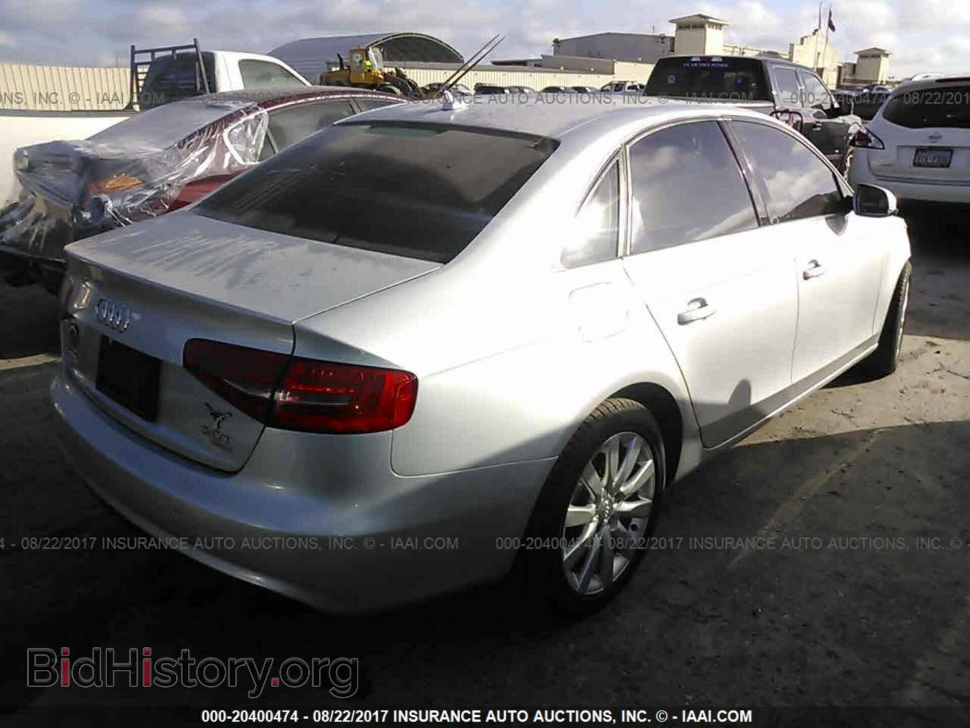 2013 Audi A4 - VIN: WAUBFAFL8DN044560 - Photo 4