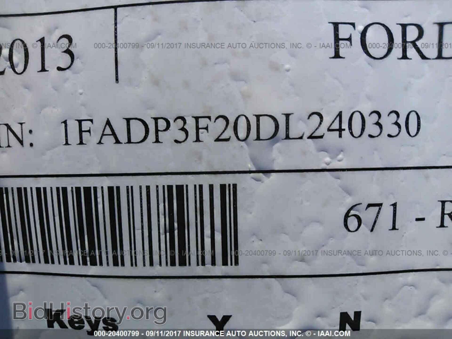 2013 Ford Focus - VIN: 1FADP3F20DL240330 - Фото 9