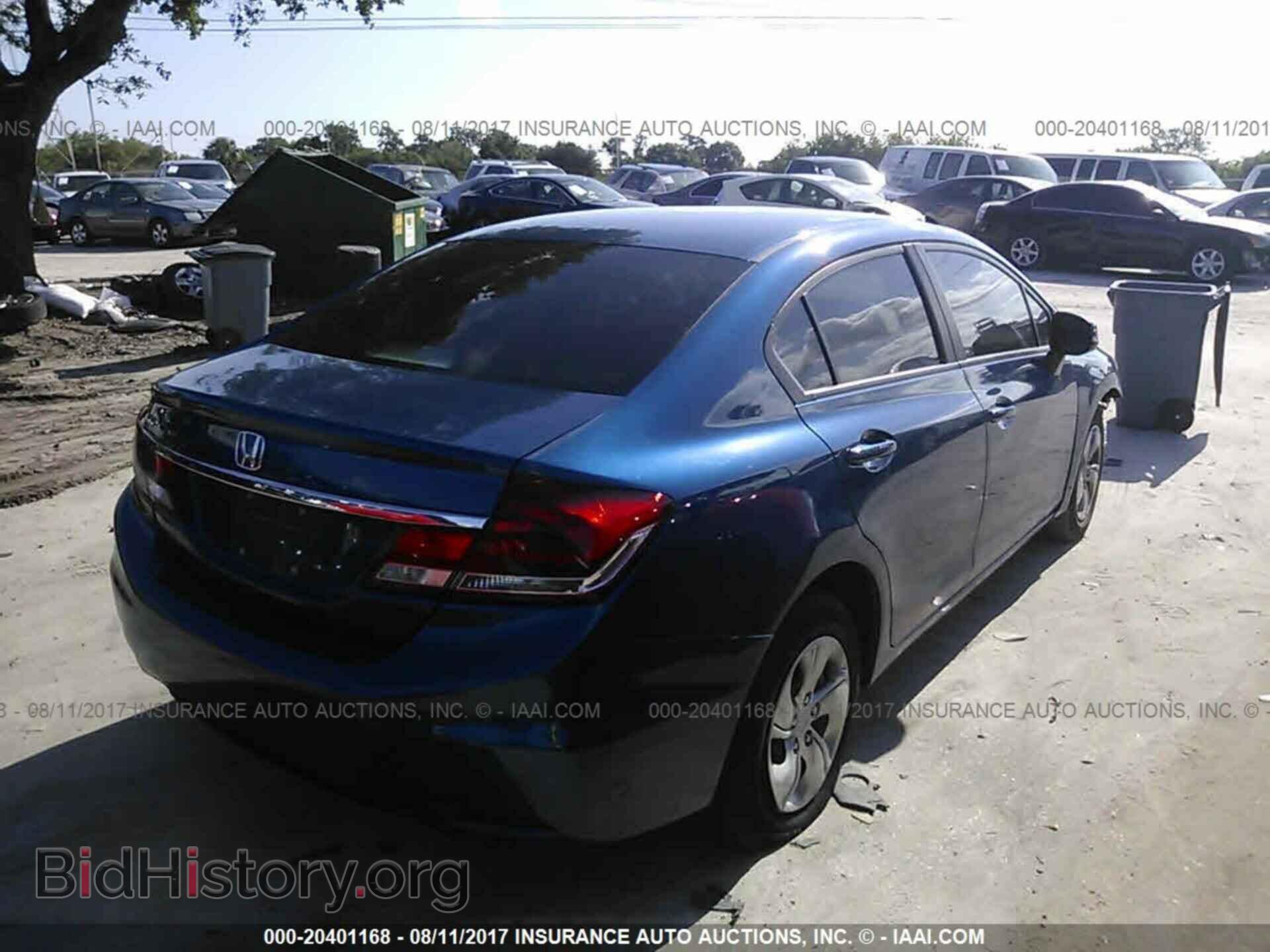 2013 Honda Civic - VIN: 19XFB2F57DE059711 - Фото 4