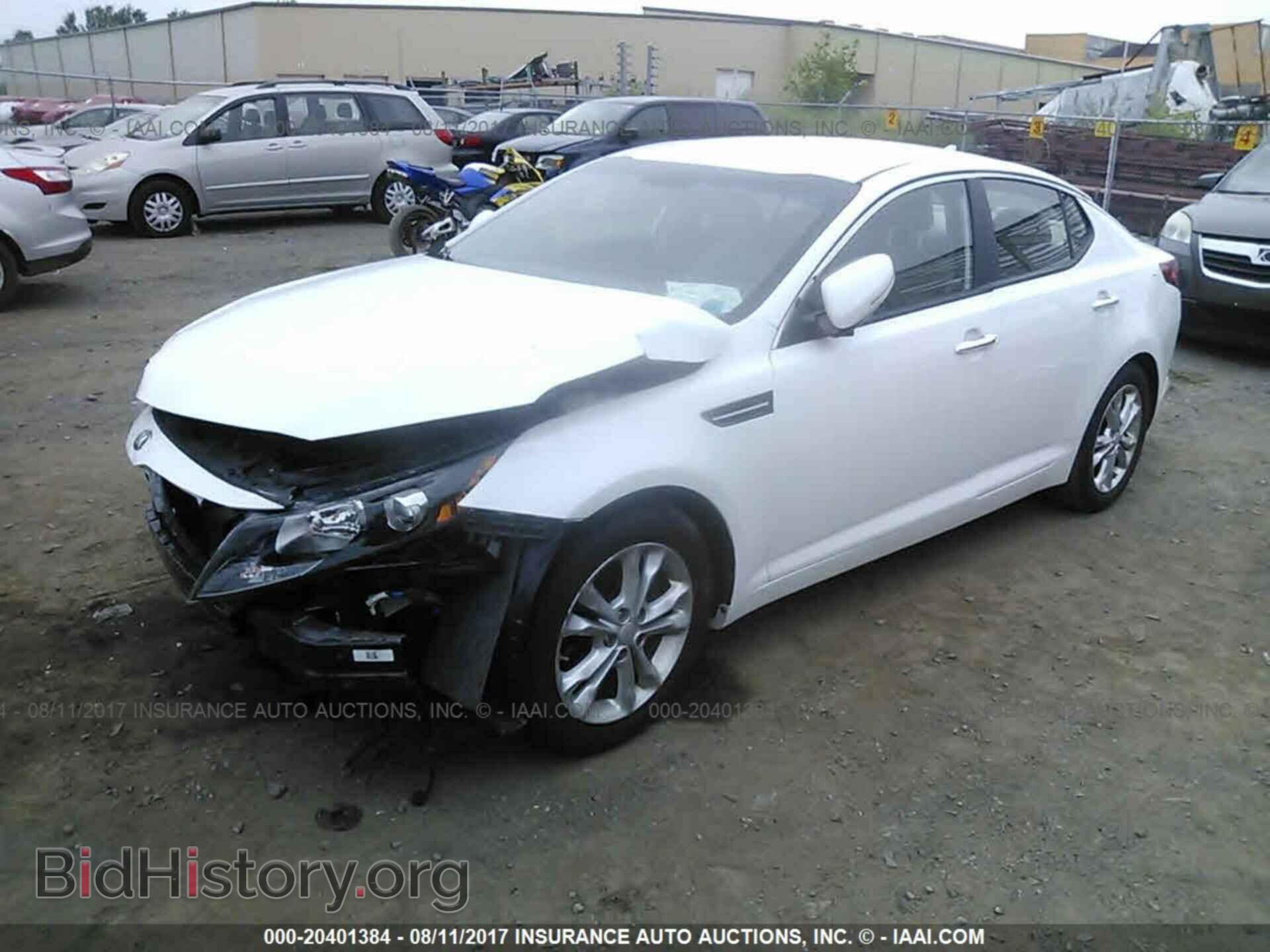 2013 Kia Optima - VIN: 5XXGN4A71DG163019 - Photo 2