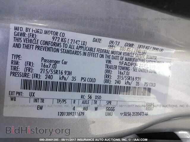2014 Ford Focus - VIN: 1FADP3F25EL169157 - Фото 9