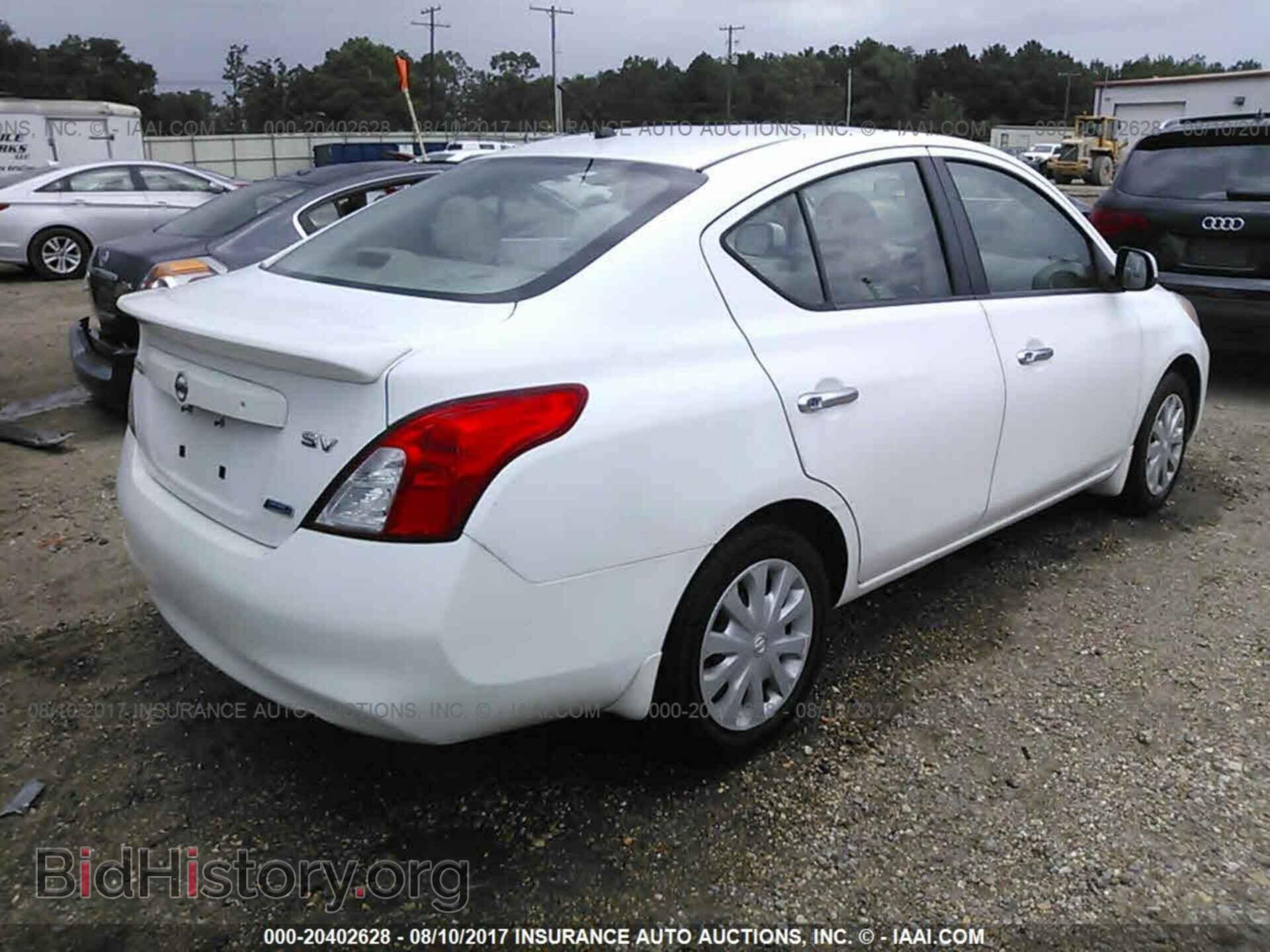 2012 Nissan Versa - VIN: 3N1CN7AP9CL843109 - Фото 4