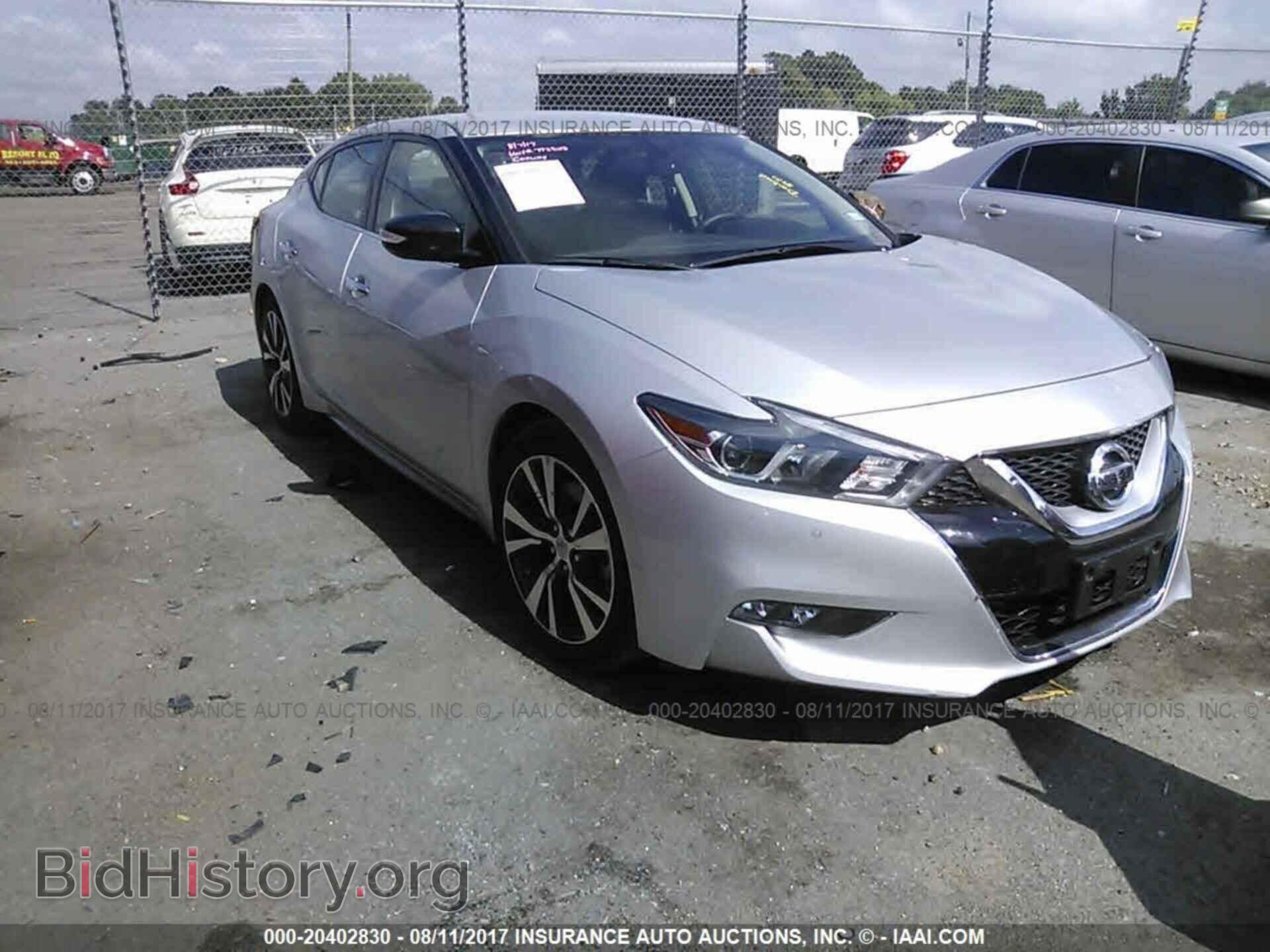 Фотография 1N4AA6AP9HC417150 - Nissan Maxima 2017