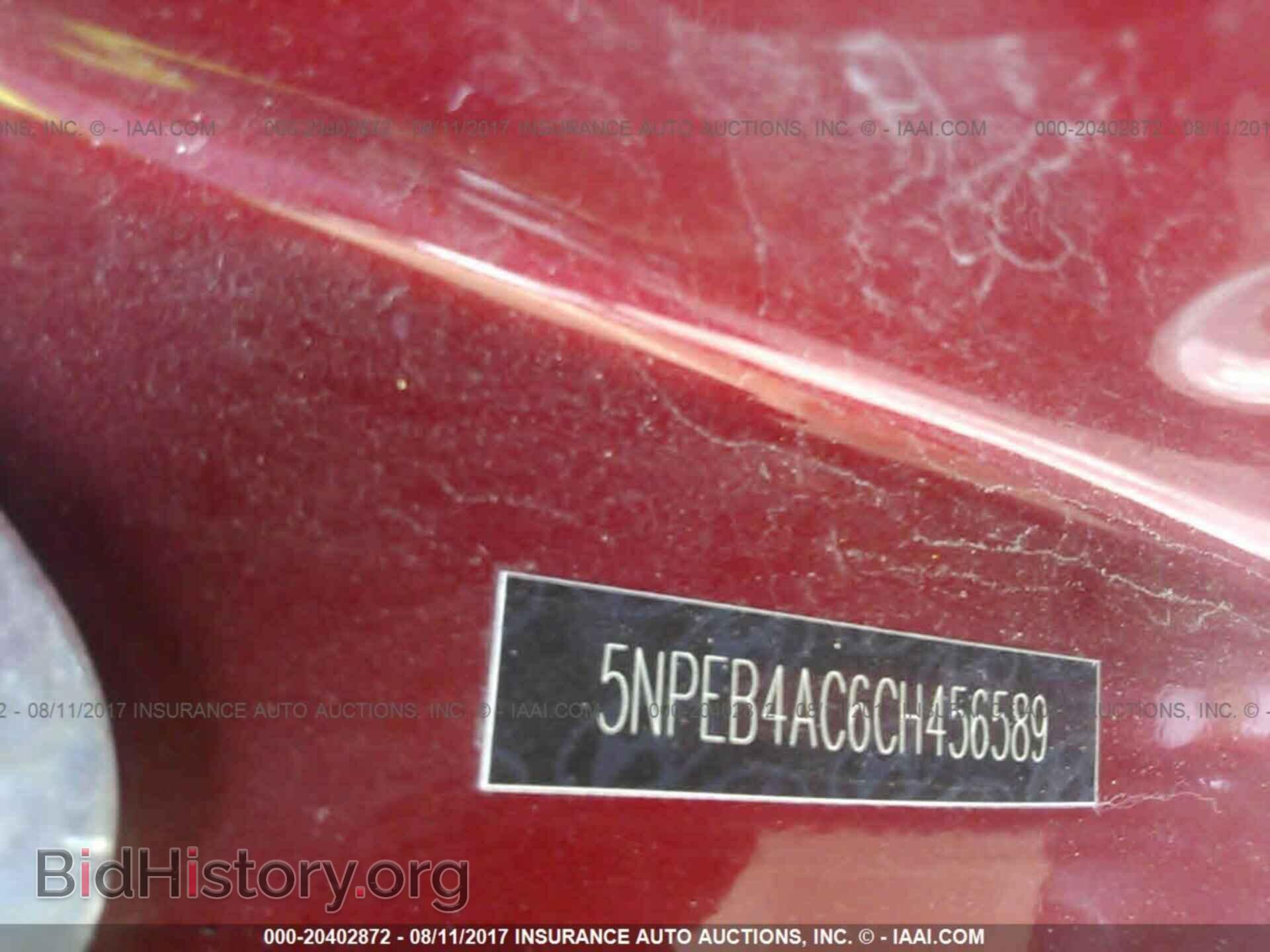 2012 Hyundai Sonata - VIN: 5NPEB4AC6CH456589 - Фото 9