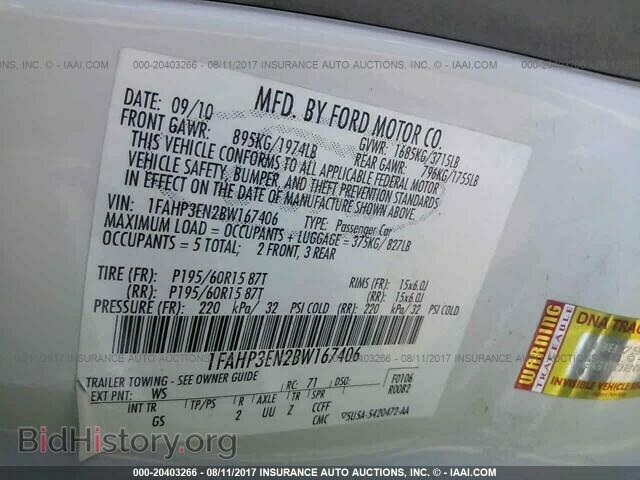2011 Ford Focus - VIN: 1FAHP3EN2BW167406 - Photo 9