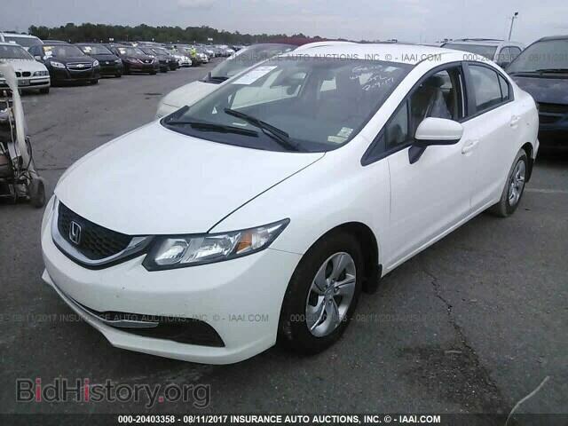 2014 Honda Civic - VIN: 19XFB2F57EE003382 - Фото 2
