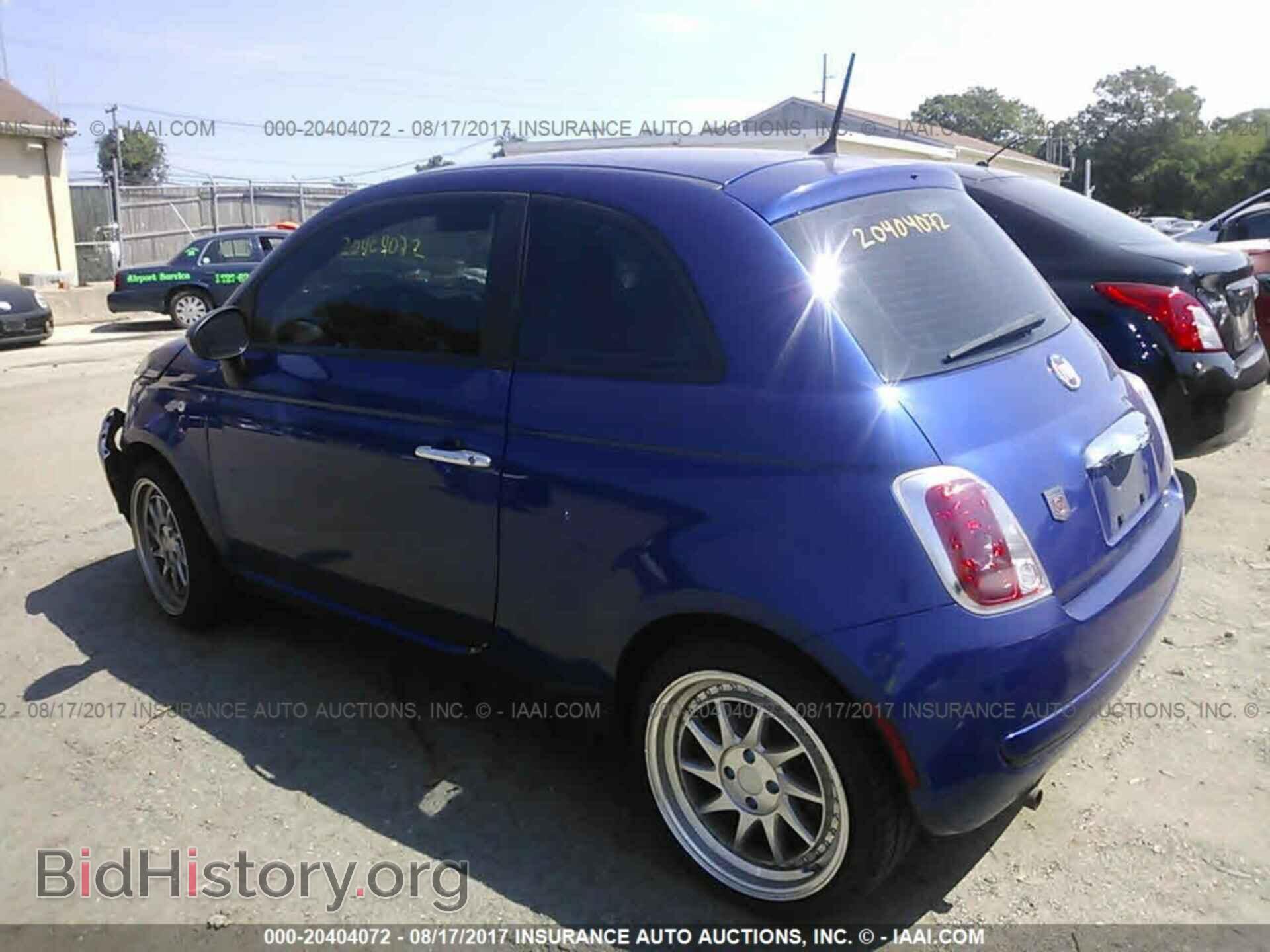 2012 Fiat 500 - VIN: 3C3CFFAR9CT113887 - Фото 3