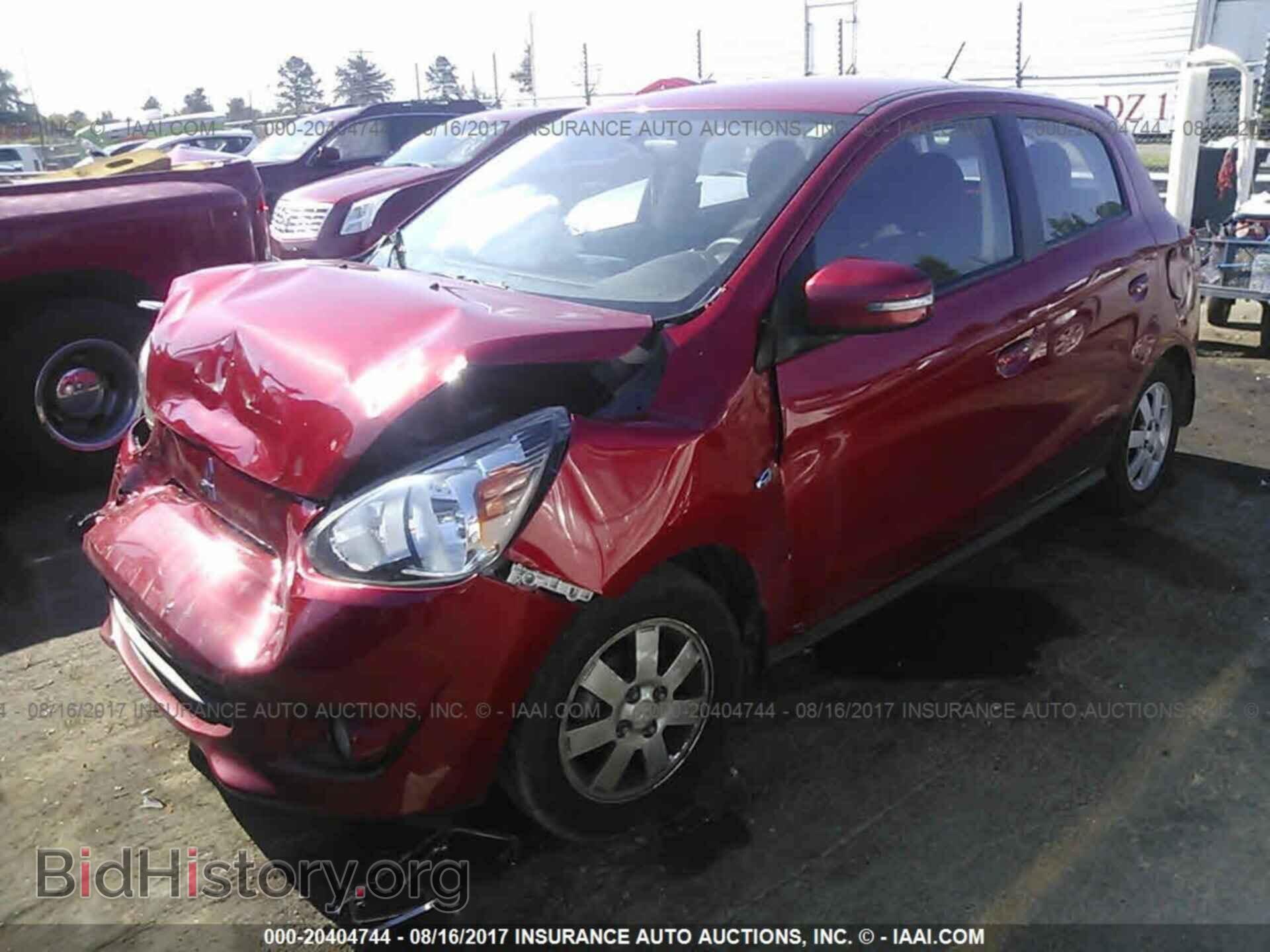2015 Mitsubishi Mirage - VIN: ML32A4HJ3FH045425 - Фото 2