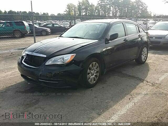 2013 Chrysler 200 - VIN: 1C3CCBAB7DN734163 - Фото 2