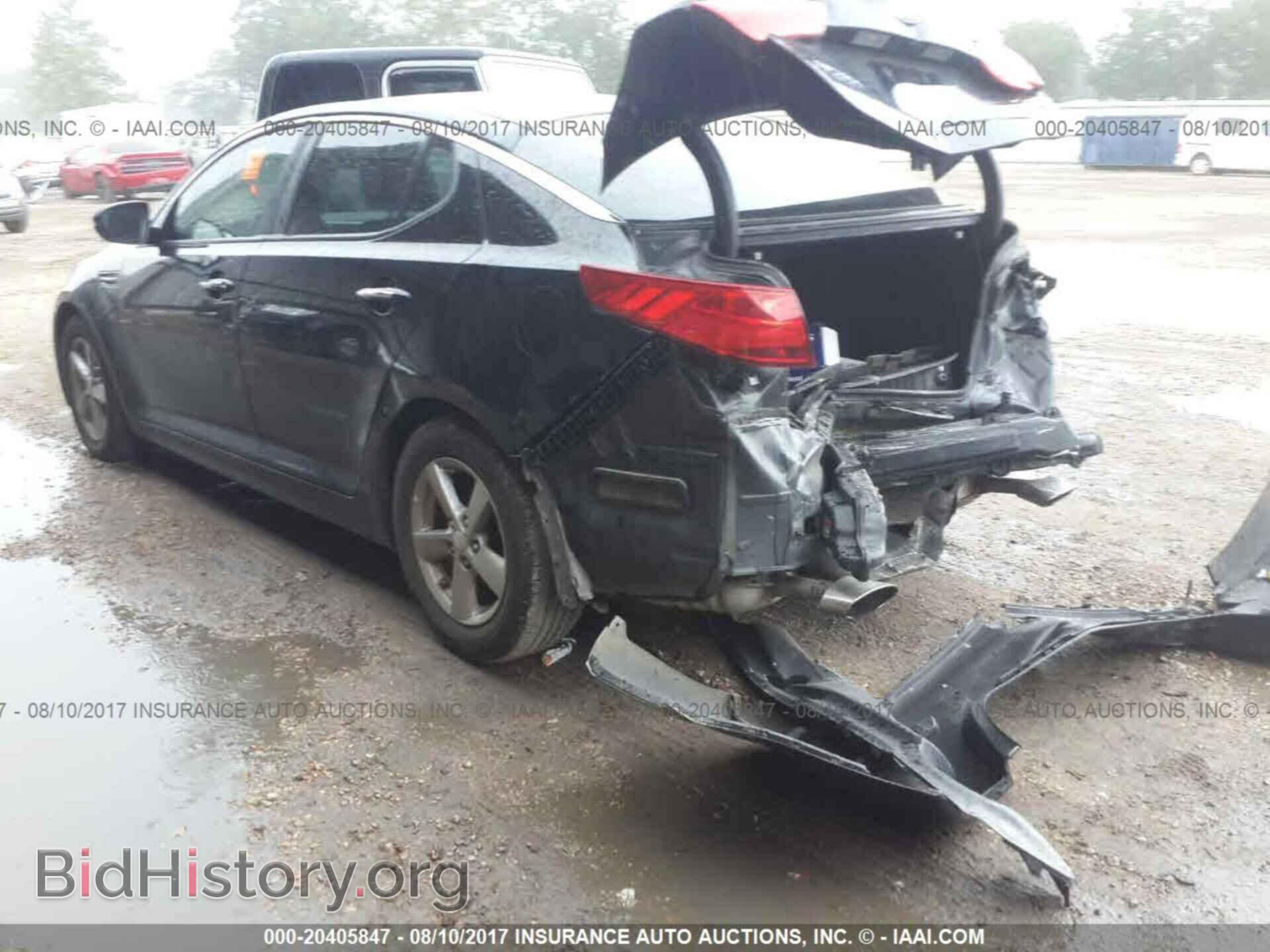 2014 Kia Optima - VIN: 5XXGM4A75EG321186 - Фото 3