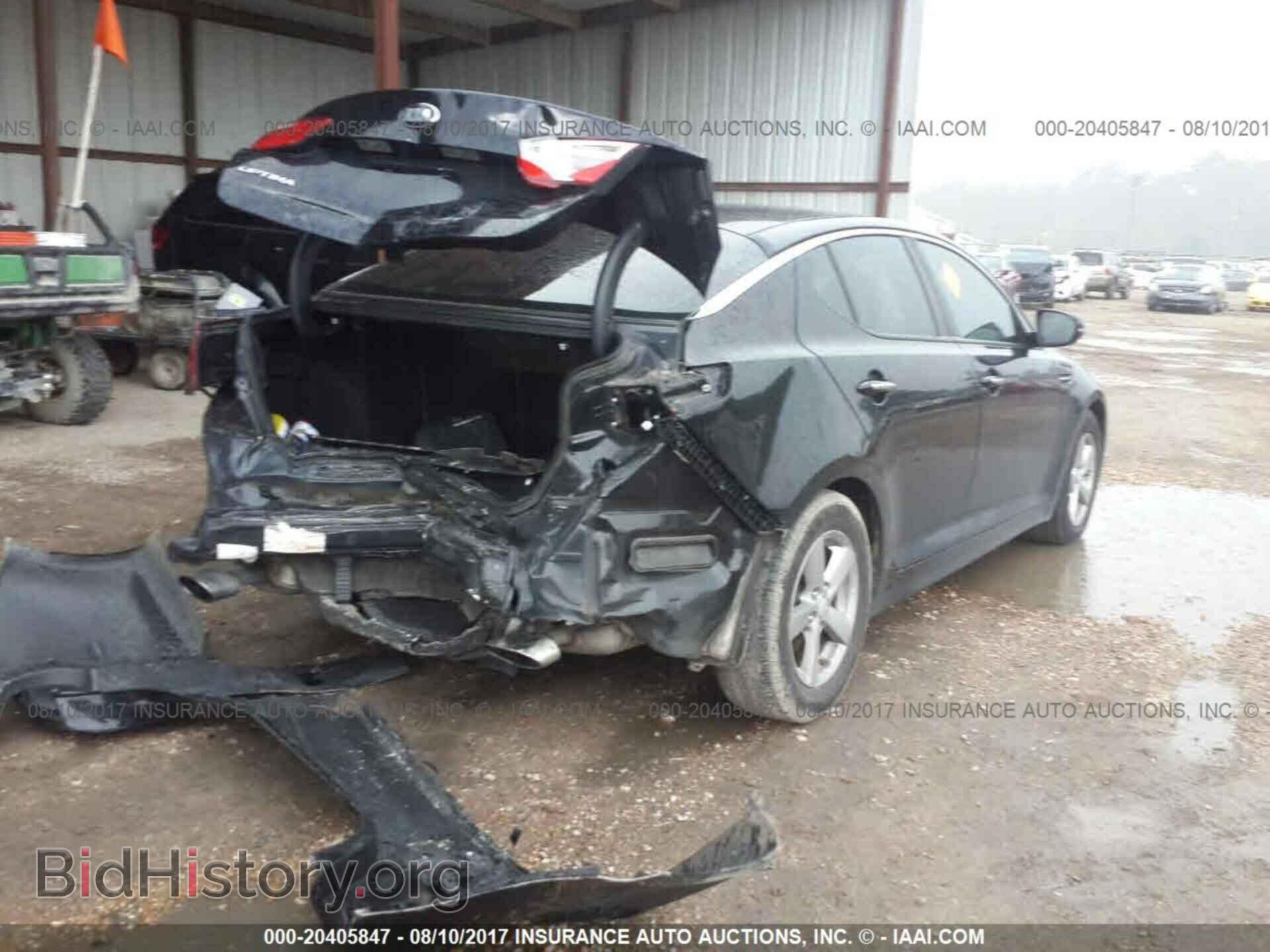 2014 Kia Optima - VIN: 5XXGM4A75EG321186 - Фото 4