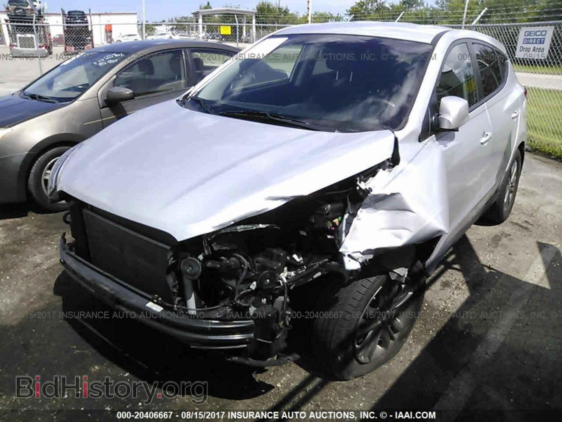 2014 Hyundai Tucson - VIN: KM8JT3AF9EU940342 - Фото 2