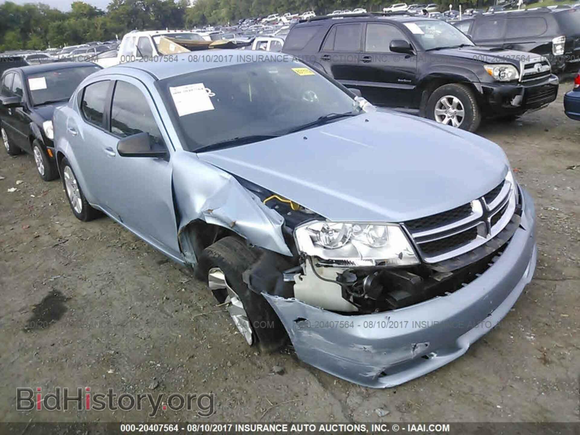 Photo 1C3CDZAG3DN771373 - Dodge Avenger 2013
