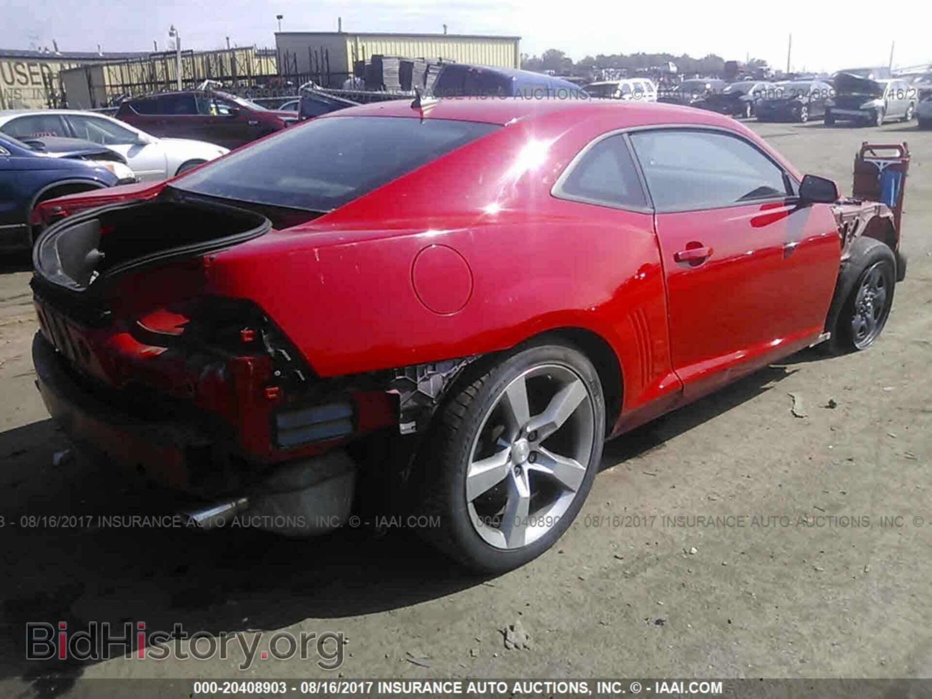 2012 Chevrolet Camaro - VIN: 2G1FA1E38C9110264 - Фото 4