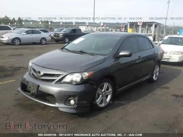 2013 Toyota Corolla - VIN: 2T1BU4EE9DC102191 - Фото 2