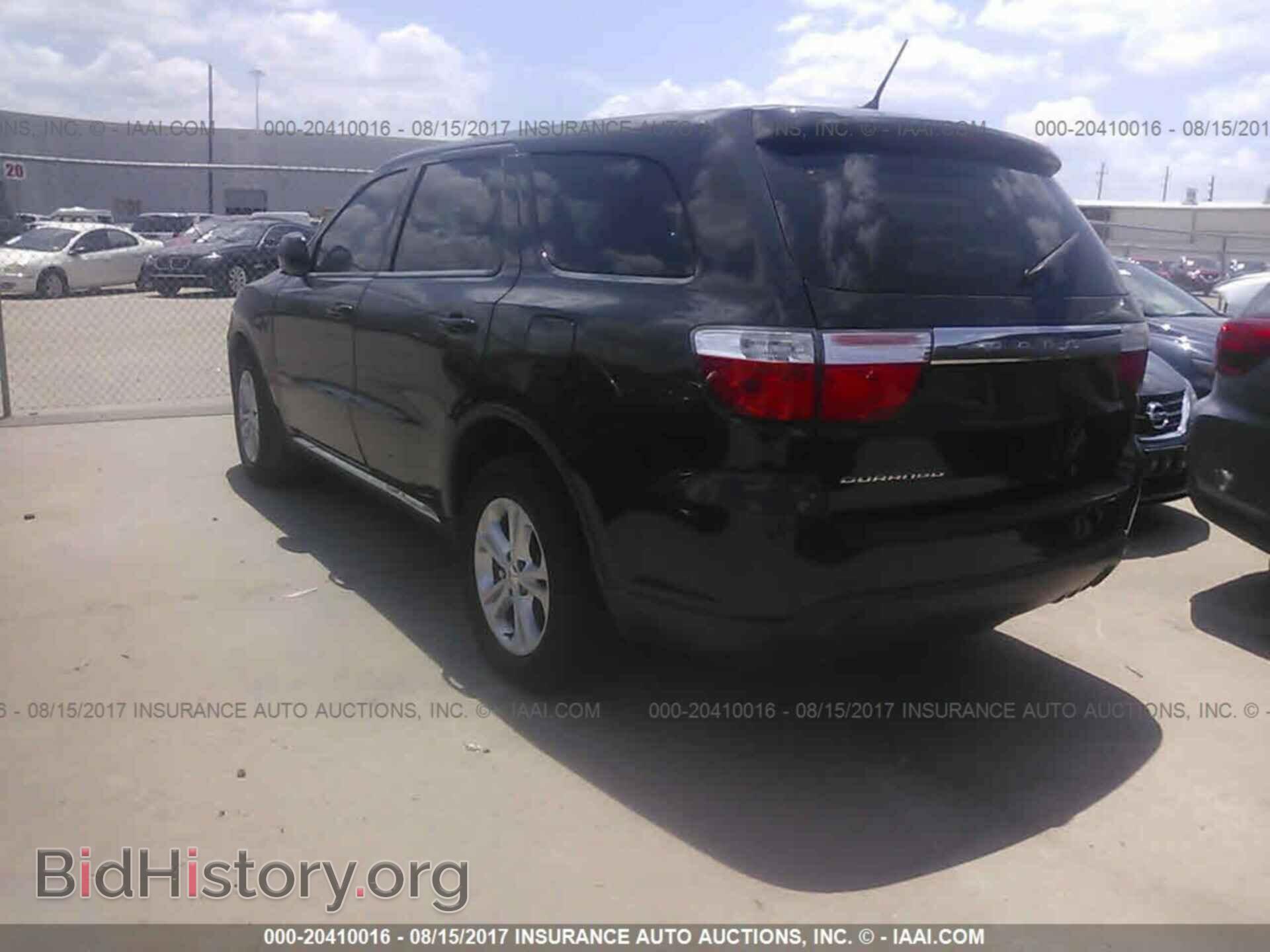 2013 Dodge Durango - VIN: 1C4RDHAG3DC653657 - Фото 3