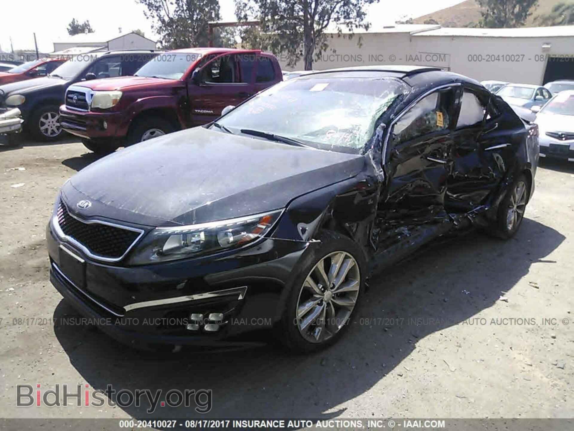 2015 Kia Optima - VIN: 5XXGR4A6XFG352928 - Фото 2