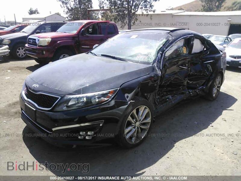 2015 Kia OPTIMA (VIN 5XXGR4A6XFG352928) — фото 2 из 10