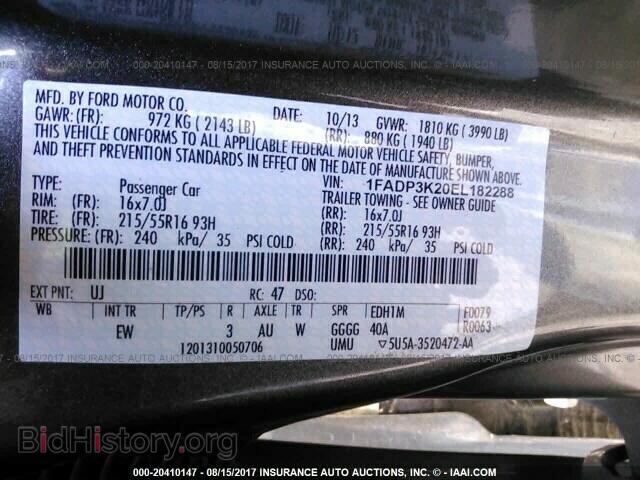 2014 Ford Focus - VIN: 1FADP3K20EL182288 - Фото 9