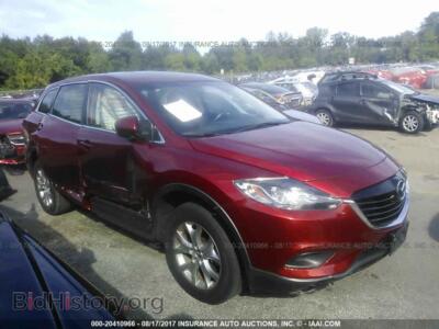 2014 Mazda CX-9, red — VIN JM3TB3CV2E0442762, IAAI