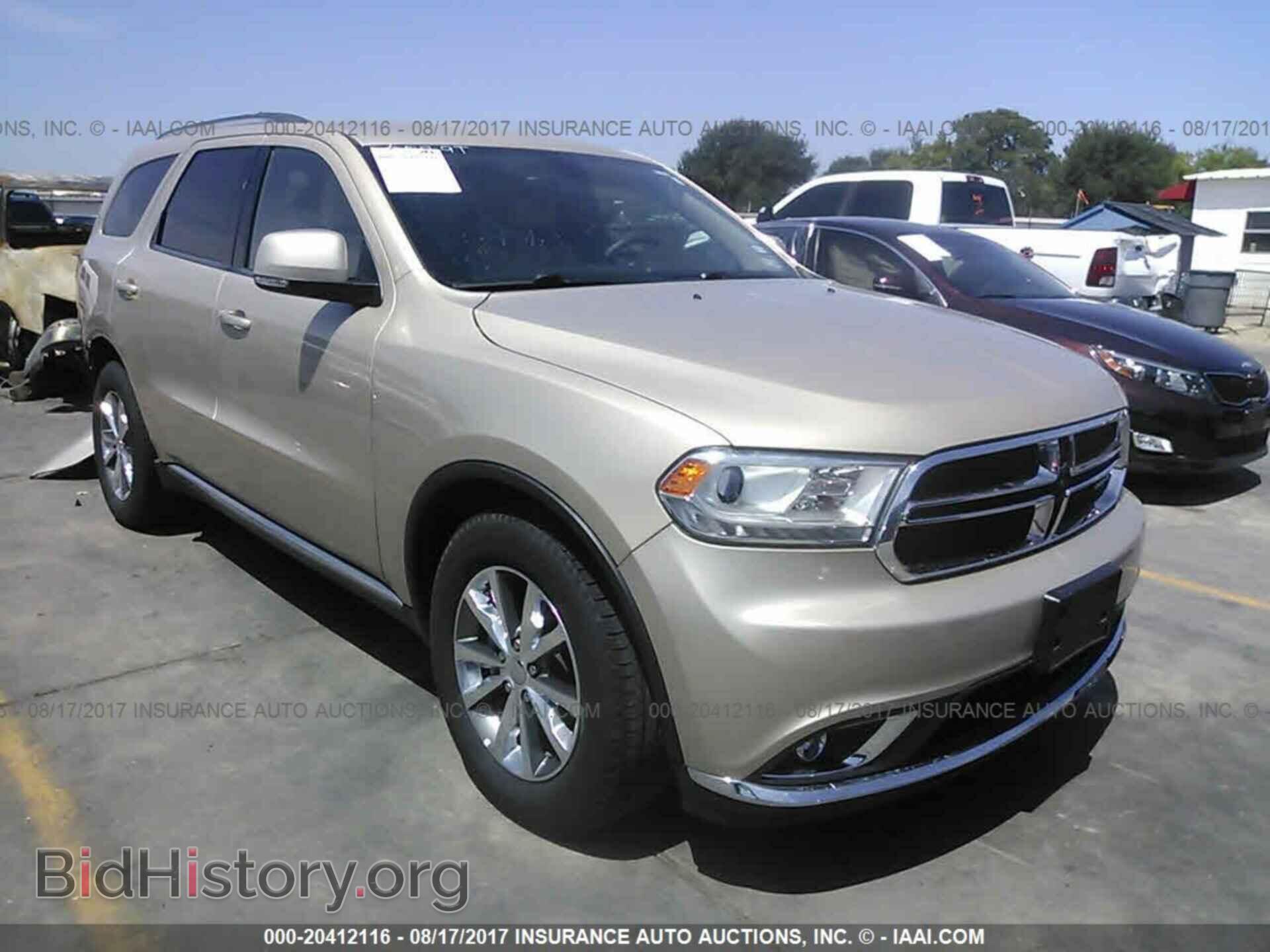 Фотография 1C4RDHDG4EC561485 - Dodge Durango 2014