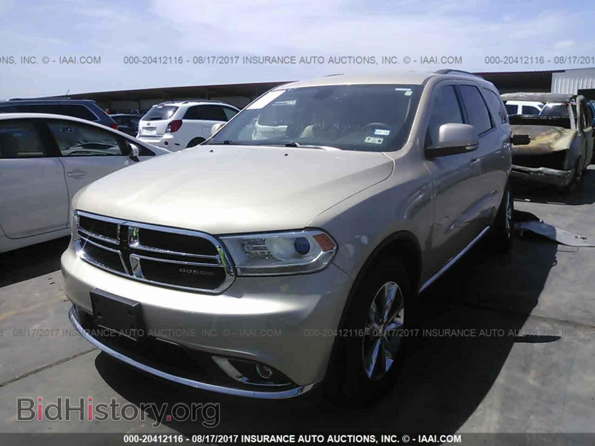 2014 Dodge Durango - VIN: 1C4RDHDG4EC561485 - Photo 2