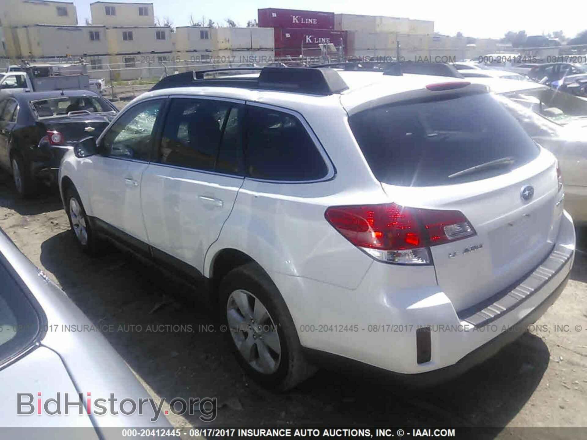 2012 Subaru Outback - VIN: 4S4BRBJC8C3260762 - Фото 3
