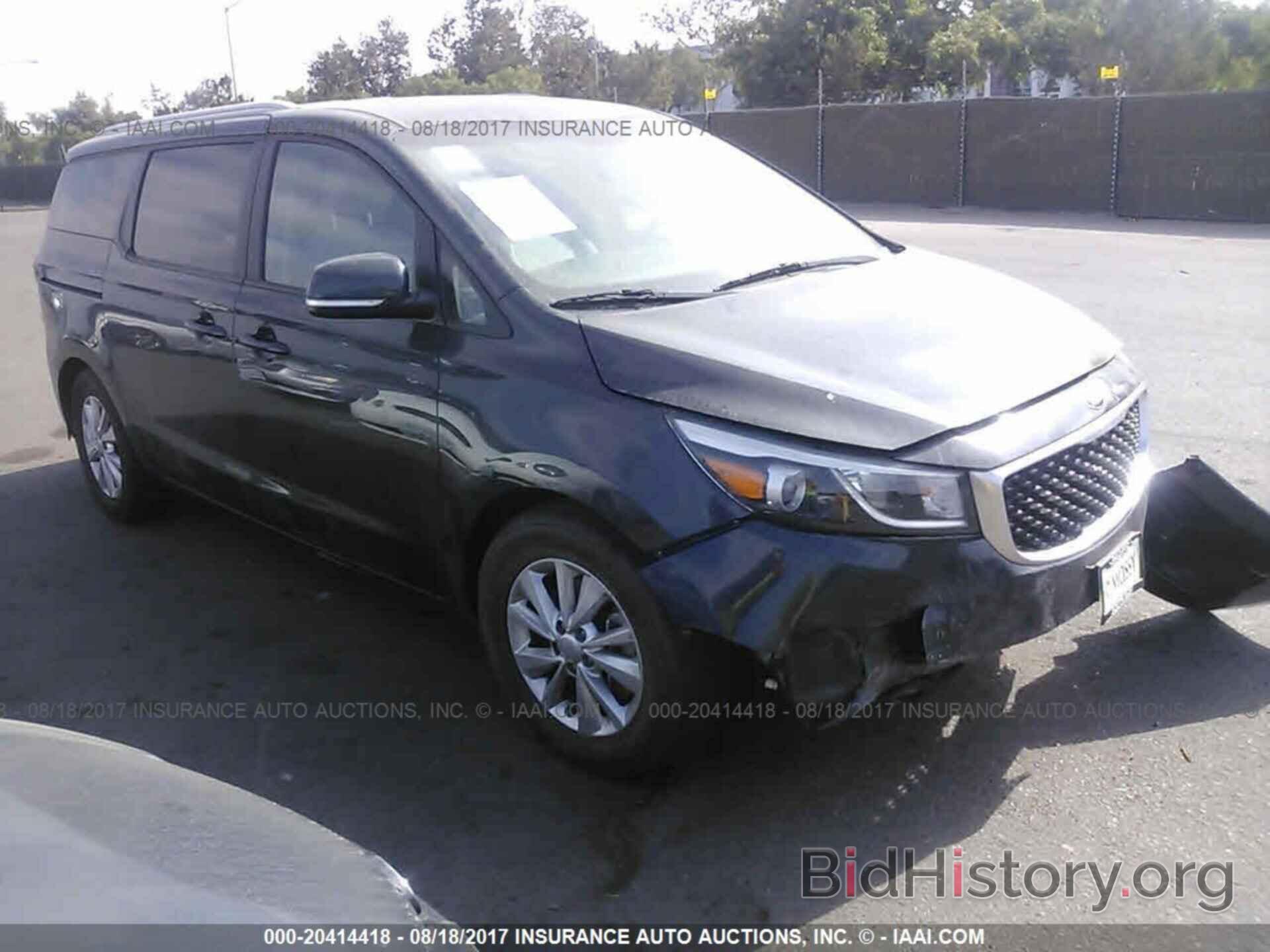 Photo KNDMB5C13G6098705 - Kia Sedona 2016