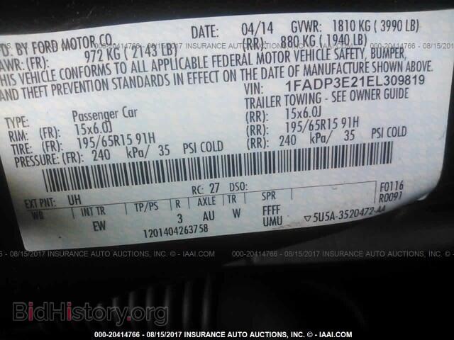2014 Ford Focus - VIN: 1FADP3E21EL309819 - Photo 9