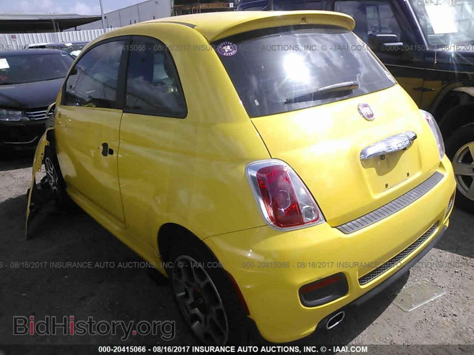 2013 Fiat 500 - VIN: 3C3CFFBR2DT530980 - Фото 3