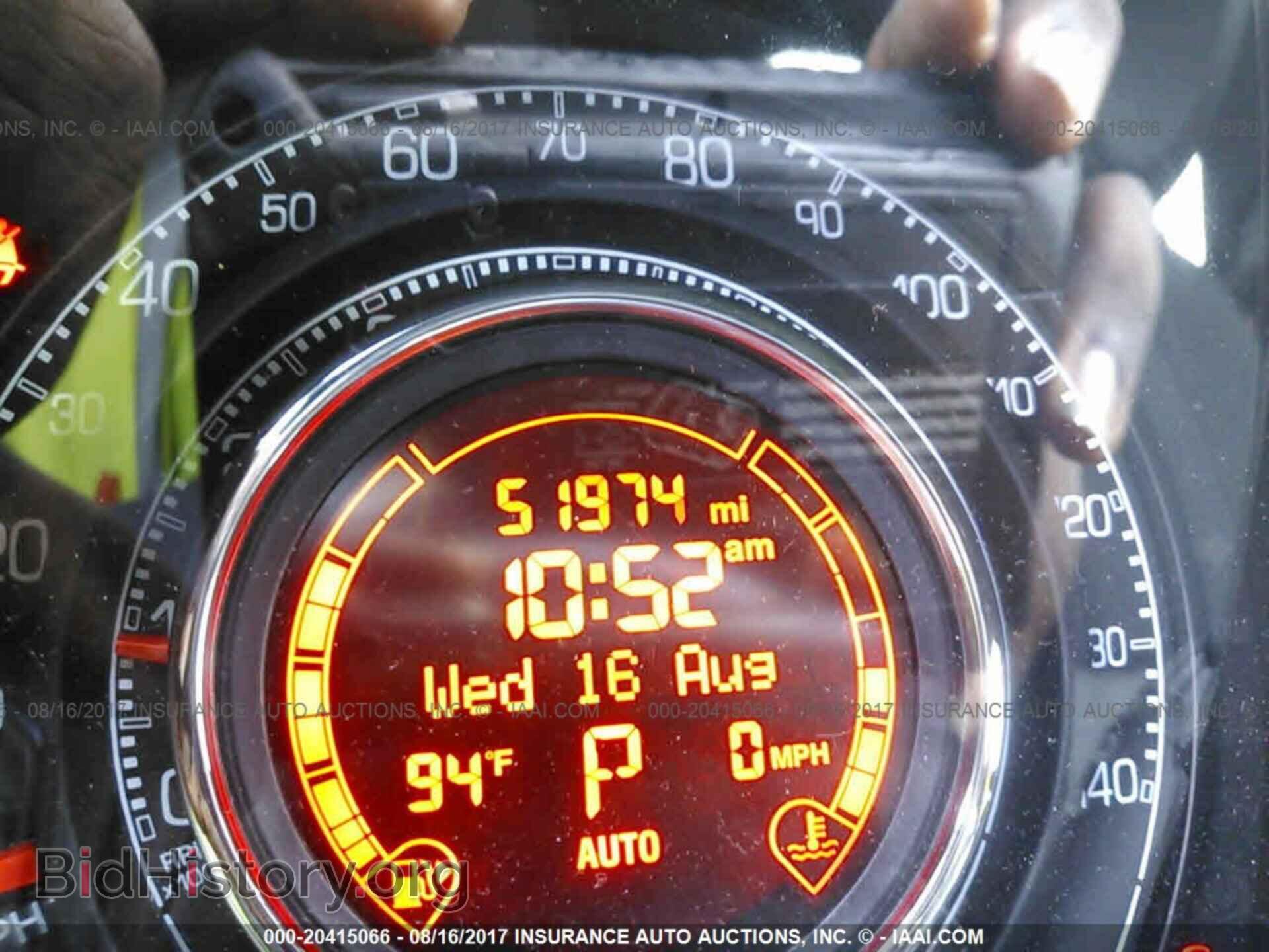 2013 Fiat 500 - VIN: 3C3CFFBR2DT530980 - Фото 7