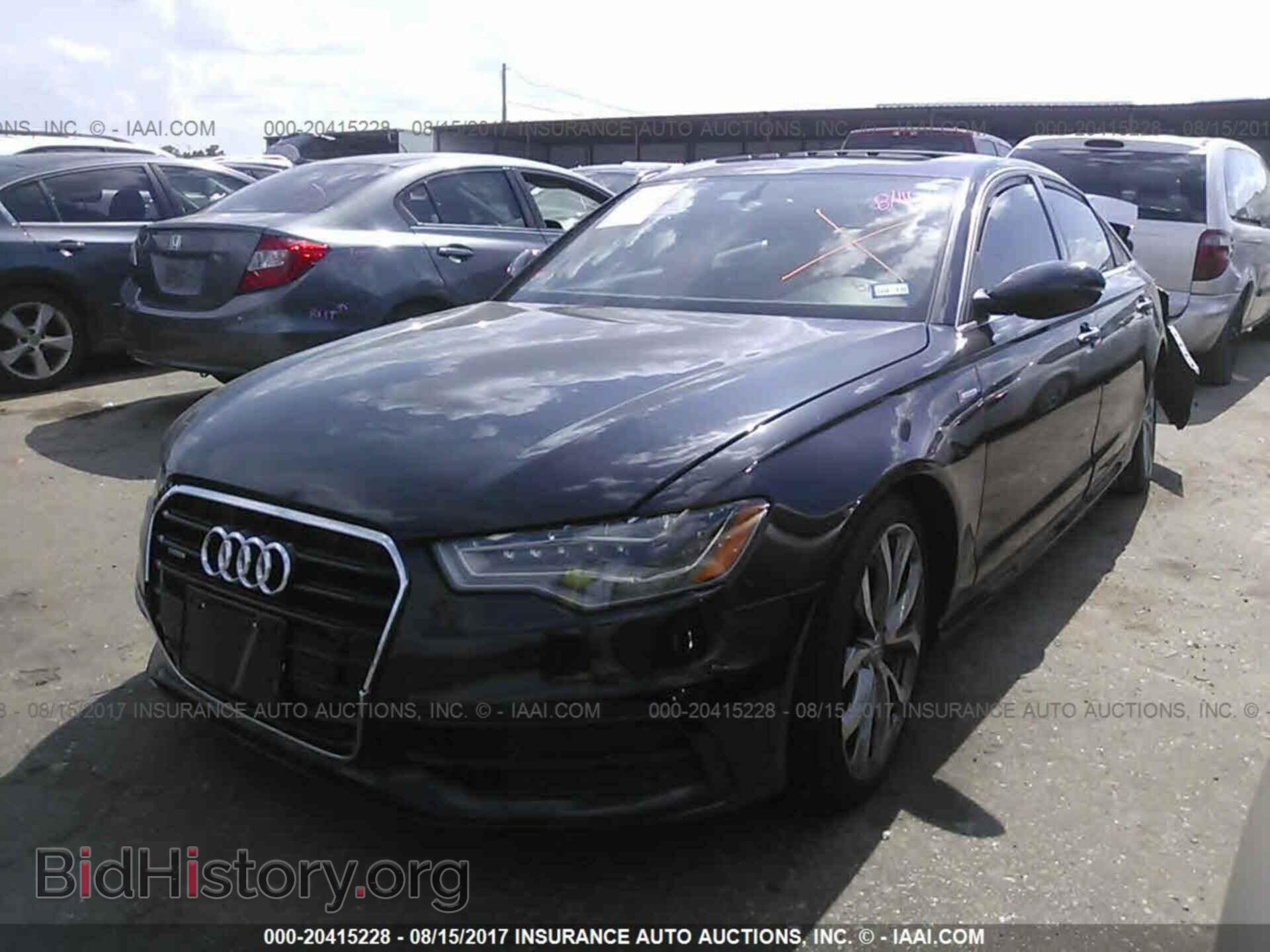 2013 Audi A6 - VIN: WAUHGAFC8DN108524 - Фото 2
