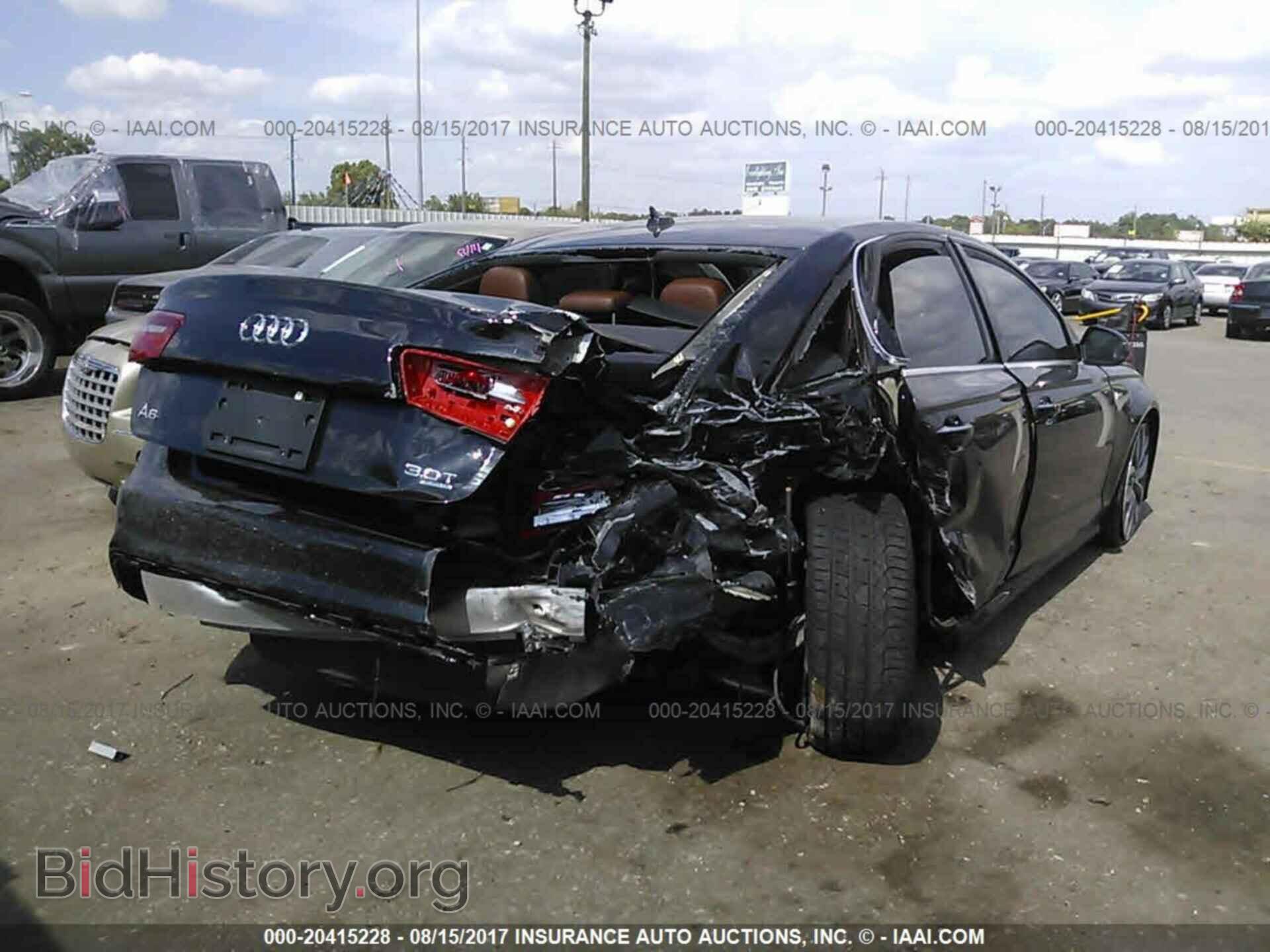 2013 Audi A6 - VIN: WAUHGAFC8DN108524 - Фото 4