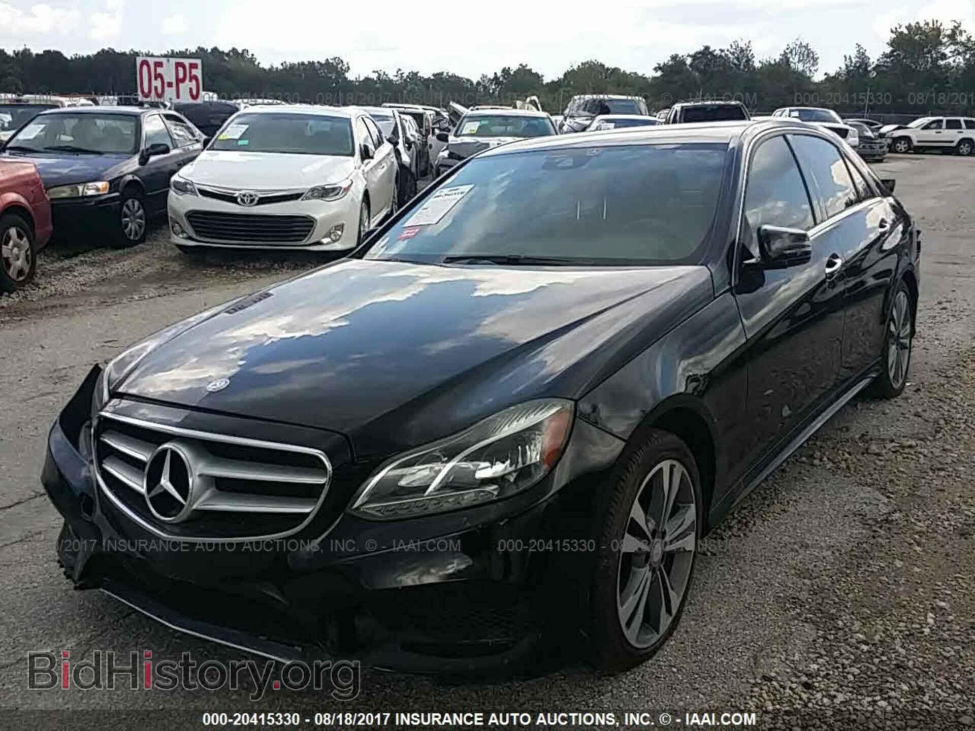 2014 Mercedes-benz E - VIN: WDDHF5KB4EB030455 - Фото 2