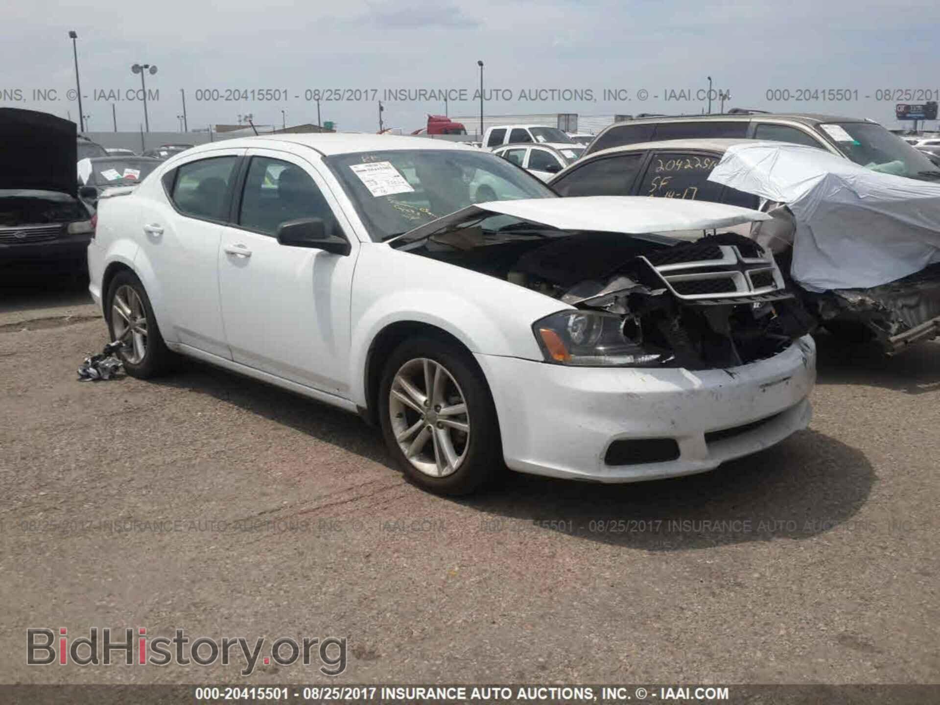 Photo 1C3CDZAG3DN768795 - Dodge Avenger 2013