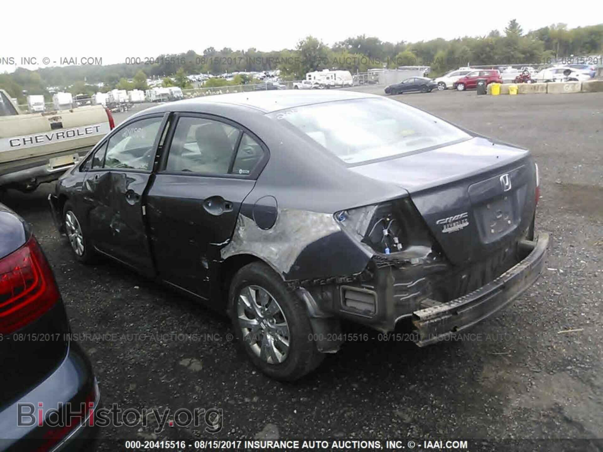 2012 Honda Civic - VIN: 19XFB2F59CE098413 - Фото 3