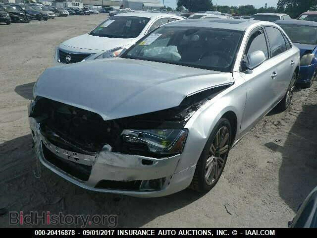 2012 Audi A8 - VIN: WAURVAFD2CN017315 - Photo 2