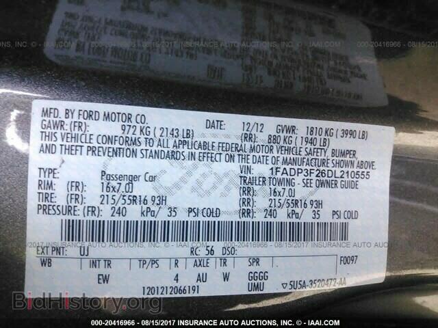 2013 Ford Focus - VIN: 1FADP3F26DL210555 - Фото 9