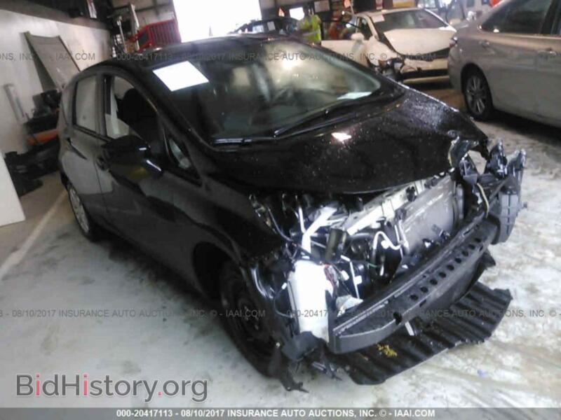 2016 Nissan VERSA NOTE (VIN 3N1CE2CP8GL407311) — photo 1 of 10, IAAI, damage: front end
