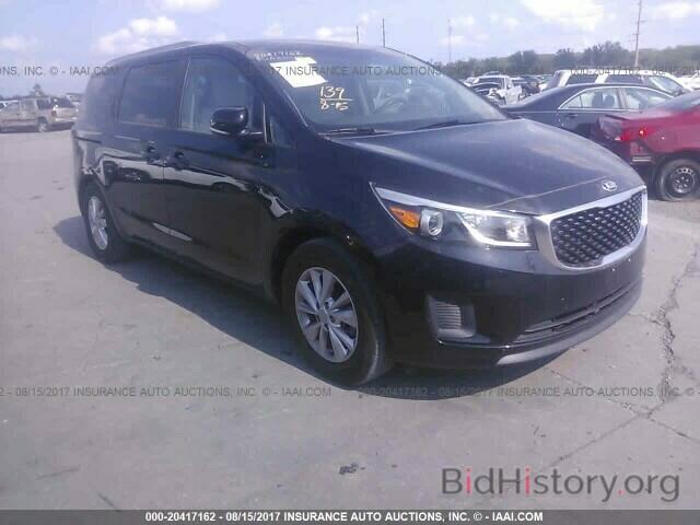 Фотография KNDMB5C14G6085946 - Kia Sedona 2016