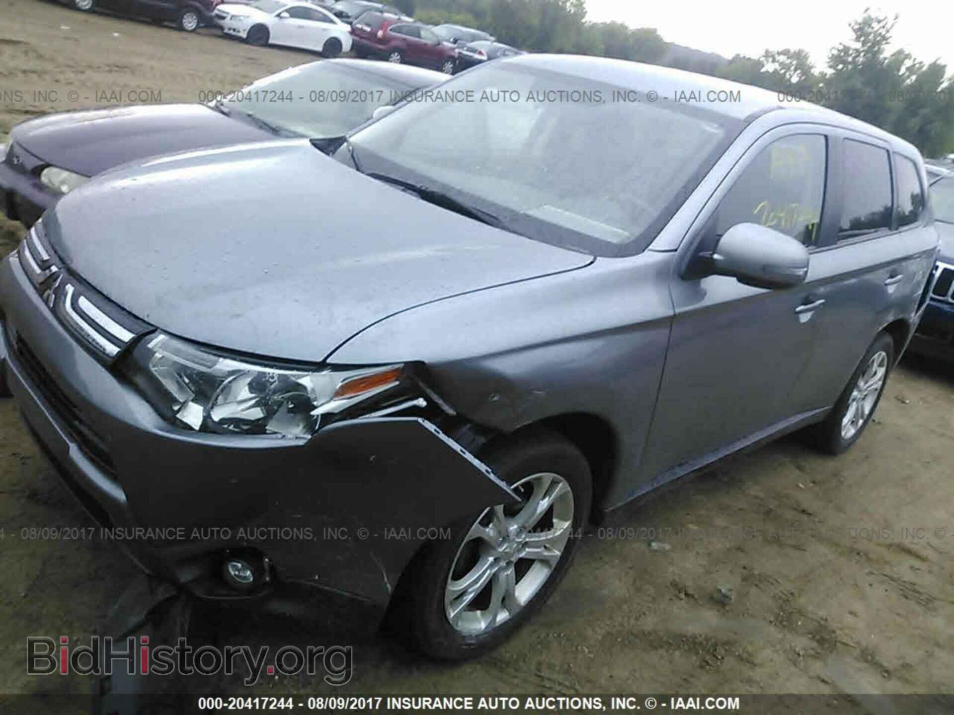 2014 Mitsubishi Outlander - VIN: JA4AZ3A34EZ014601 - Фото 2